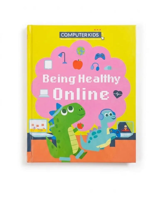 Computer Kids Being Healthy Online
