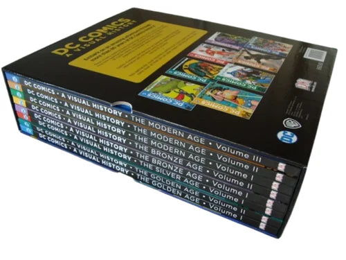 Collection of DC Comics books on a white background