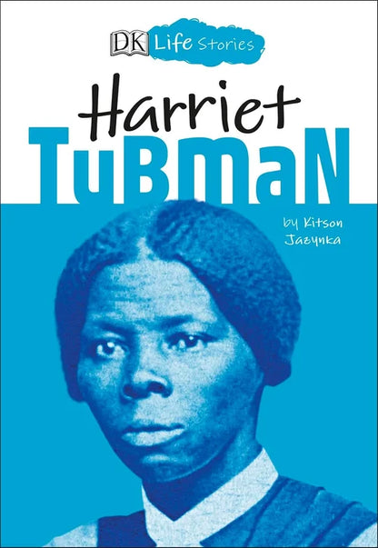Book cover of 'Harriet Tubman' by Kitson Jaquinta featuring a portrait of Harriet Tubman.