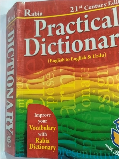 Rabia Practical Dictionary English to Urdu Papercover Book