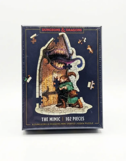 Dungeons & Dragons The Mimic 102 Piece: Mini Shaped Jigsaw Puzzle