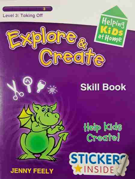 Explore and Create Skill Book - Sticker Inside