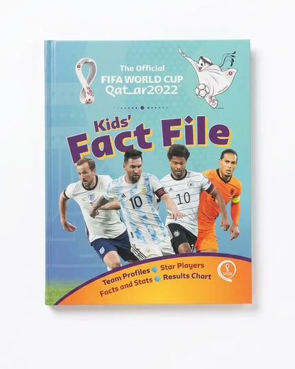 FIFA World Cup Qatar 2022 Kids' Fact File Football Facts & Players Book for Kids