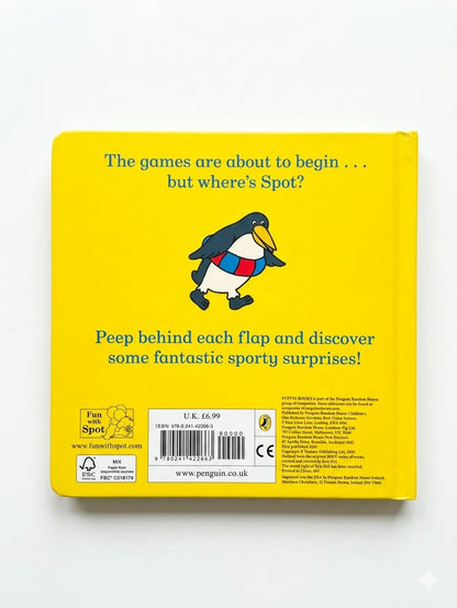Yellow box with a penguin illustration and text on a white background