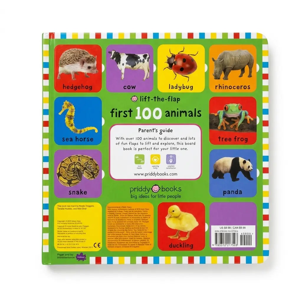 First 100 Animals Lift-the-Flap