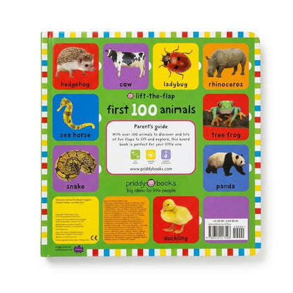 First 100 Animals Lift-the-Flap