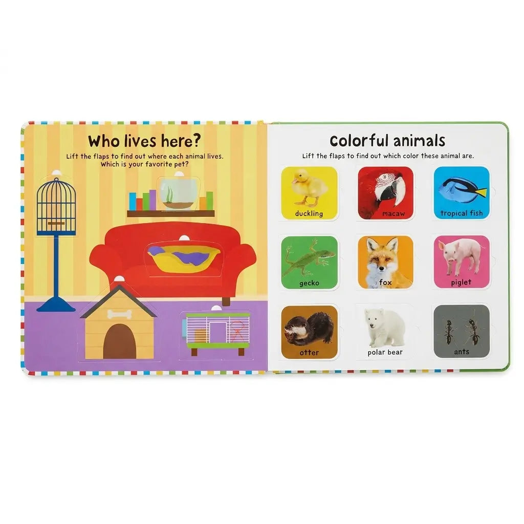 First 100 Animals Lift-the-Flap