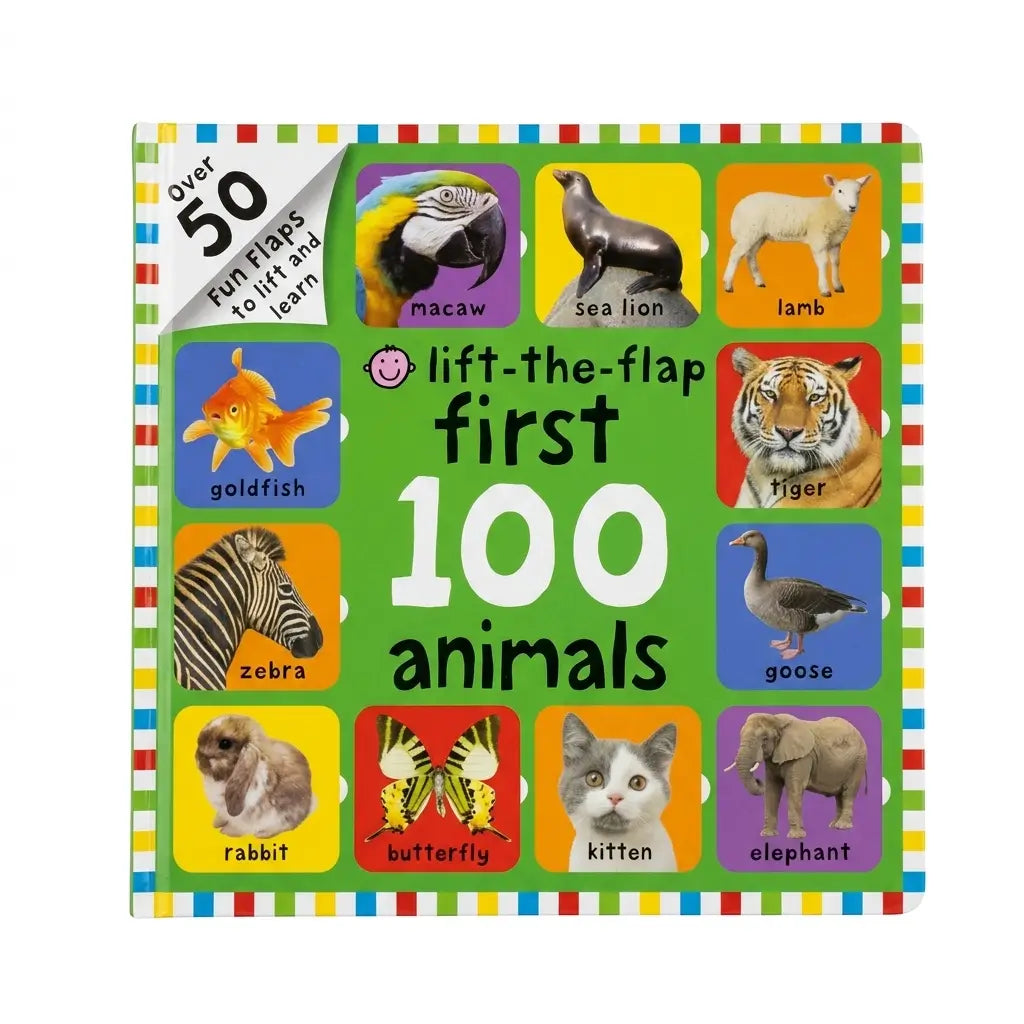 First 100 Animals Lift-the-Flap