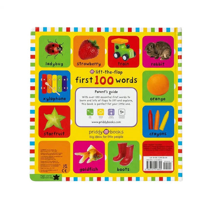 First 100 Lift-the-Flap: Words: Over 35 Fun Flaps to Lift and Learn