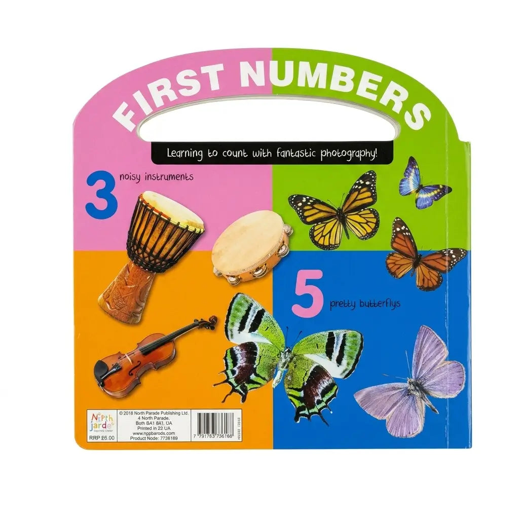 First Numbers Carry me around! Window Handle