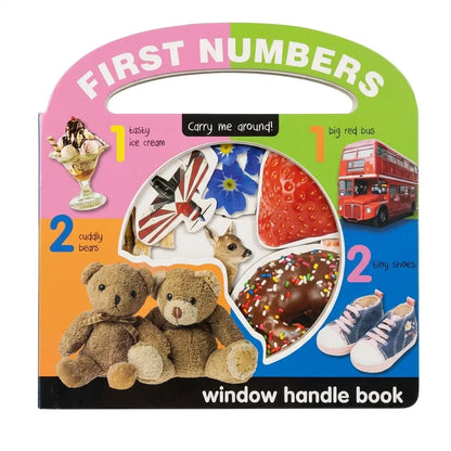 First Numbers Carry me around! Window Handle