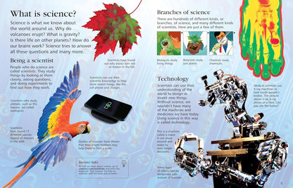 First_Encyclopedia_Of_Science_by_Usborne_featuring_illustrations_of_sea_creatures_and_a_child_reading._by_Books_Alert