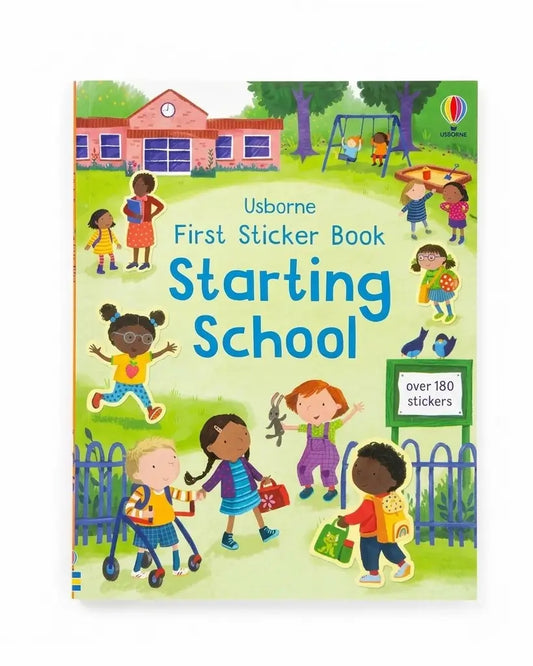 First Sticker Book Starting School