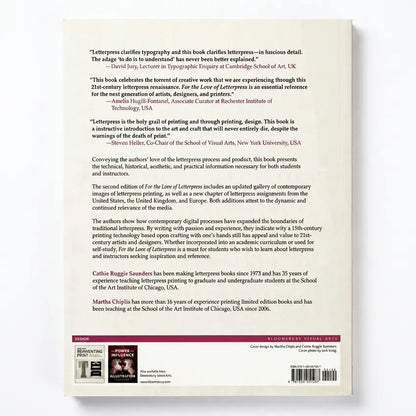 For the Love of Letterpress: A Printing Handbook for Instructors and Students