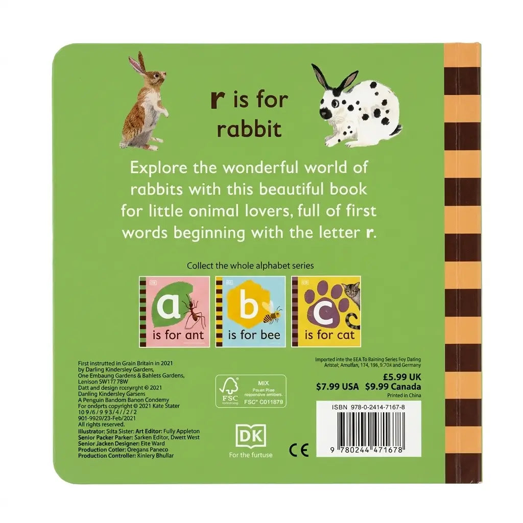 R is for Rabbit
