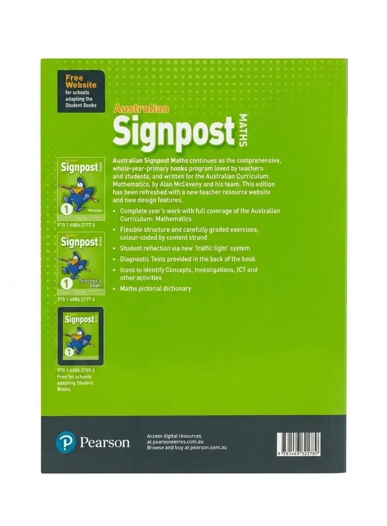 Australian Signpost Maths 1 Primary Mathematics Student Book