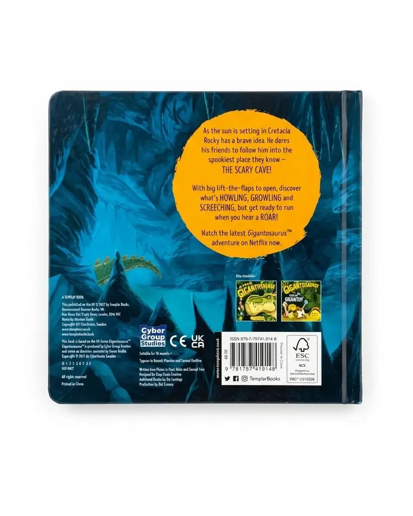 Gigantosaurus - The Scary Cave: A spooky lift-the-flap adventure for Halloween!