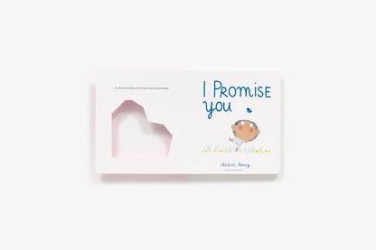 Card with heart-shaped cutout and 'I Promise You' text on a white background