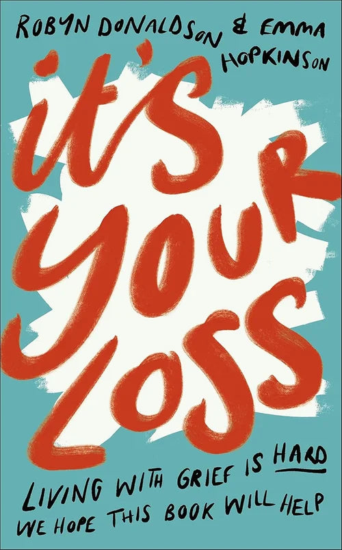 Book cover of 'It's Your Loss' with red text on a blue background