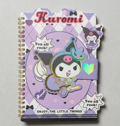 Kuromi My Melody Collection Cute Kawaii Spiral