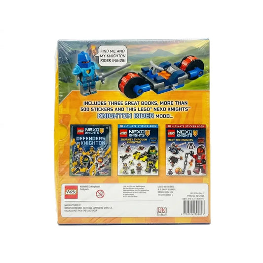 LEGO NEXO KNIGHTS Adventure Pack 43-Piece Building Set, Activity Books & 500+ Stickers
