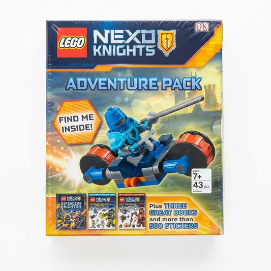 LEGO NEXO KNIGHTS Adventure Pack 43-Piece Building Set, Activity Books & 500+ Stickers