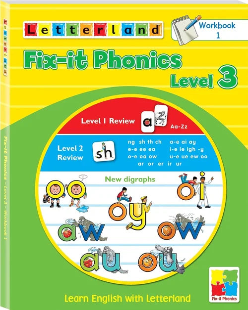 Letterland Fix-it Phonics: Workbook 1: Level 3
