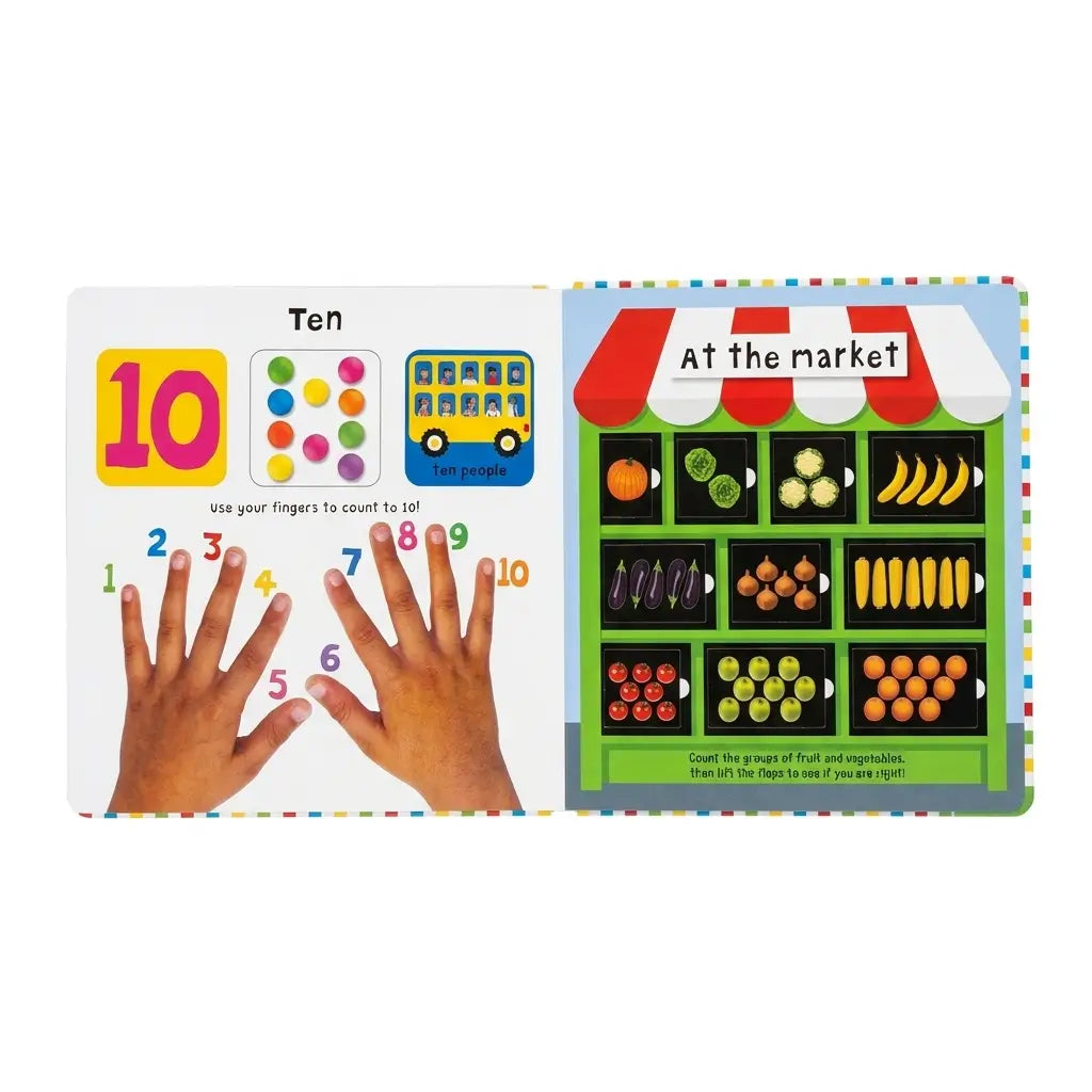Lift-the-Flap First 100 Numbers