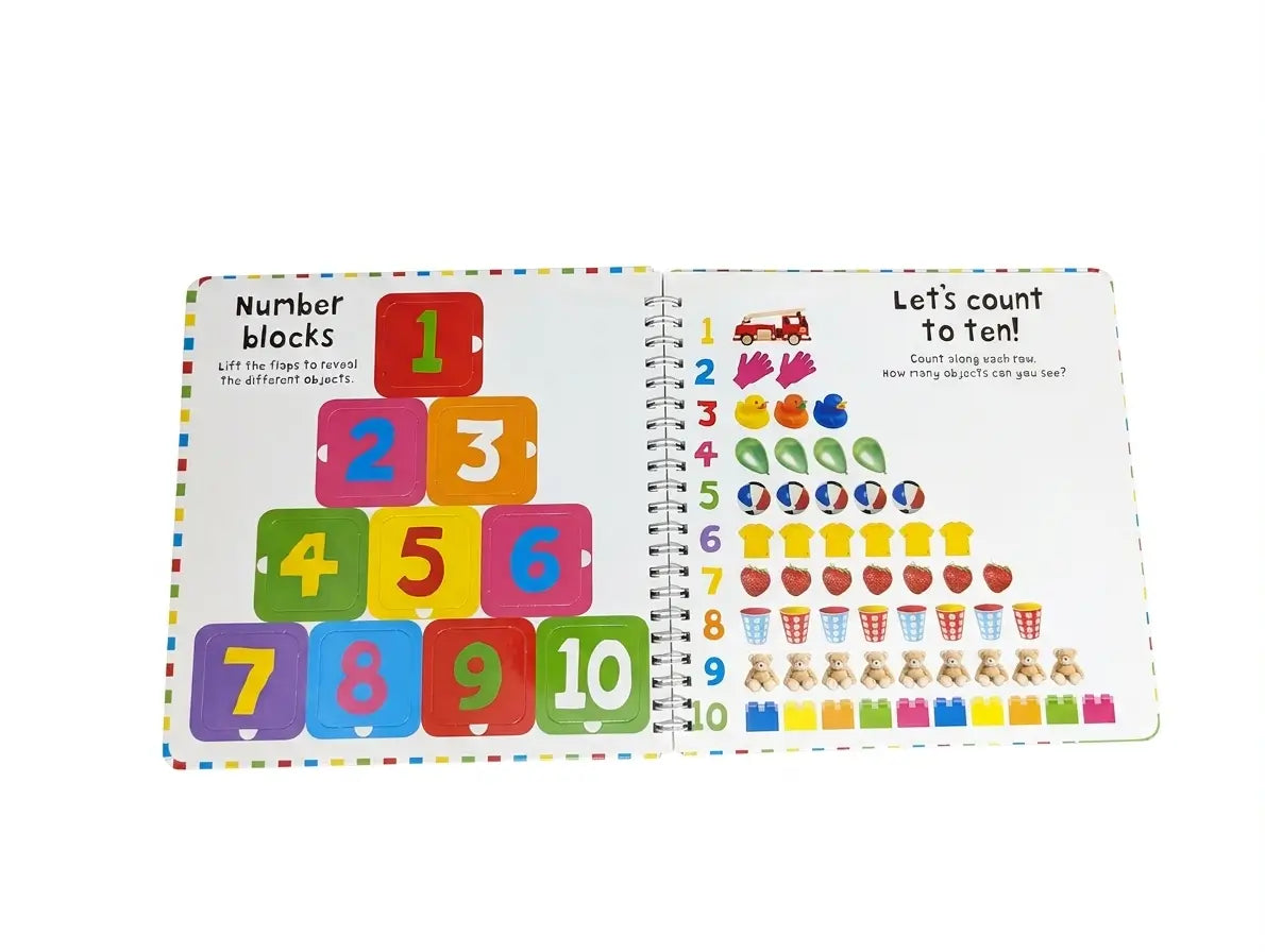 Lift-the-Flap First 100 Numbers