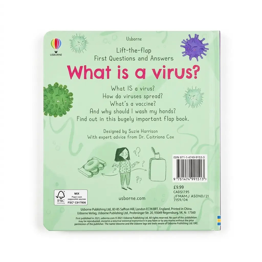 Lift-the-flap First Questions and Answers What is a virus?