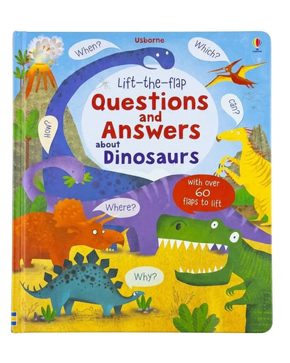 Lift-the-flap Questions and Answers about Dinosaurs
