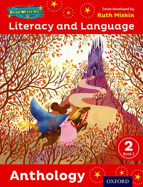 Book cover of 'Literacy and Language Anthology' by Read Write Inc. with a fairy tale illustration.