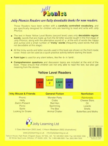 Jolly Phonics Nonfiction: Rainforests