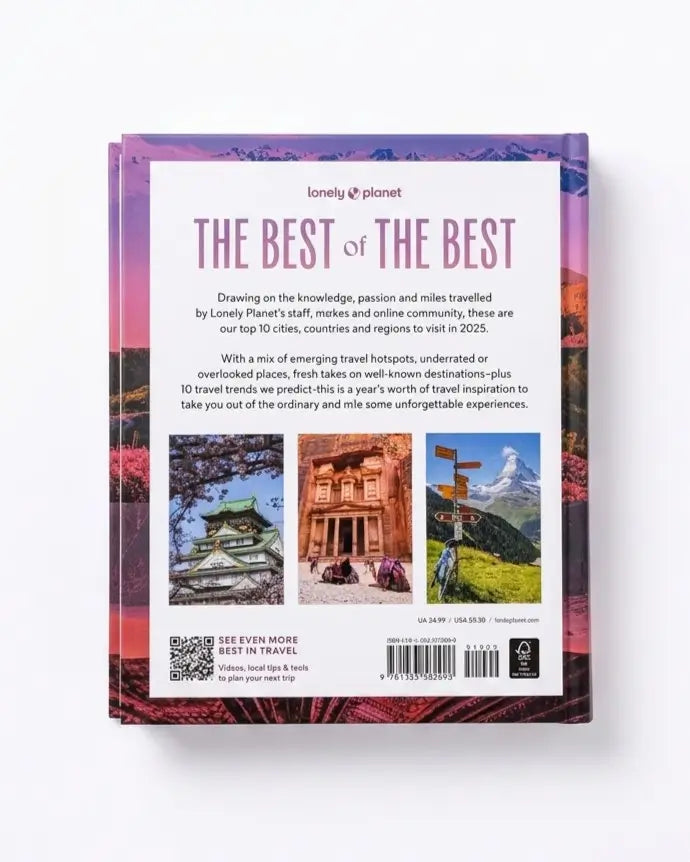 Lonely Planet Best in Travel 2025: The Best Destinations, Journeys & Experiences for the year ahead