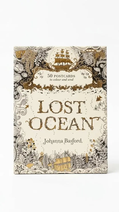 Lost Ocean: 50 Postcards to Color and Send