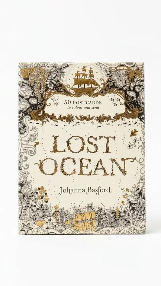 Lost Ocean: 50 Postcards to Color and Send