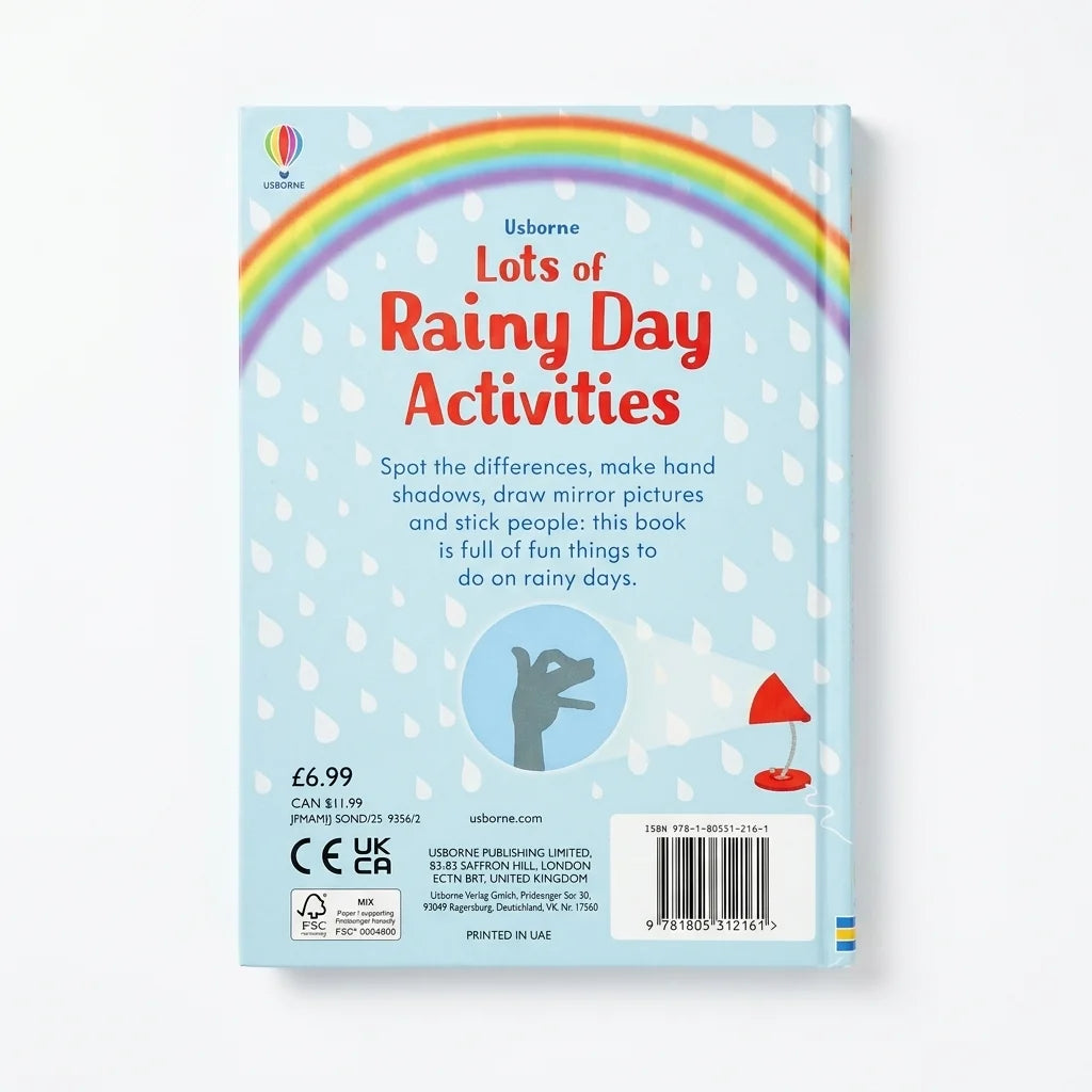 Lots of Rainy Day Activities