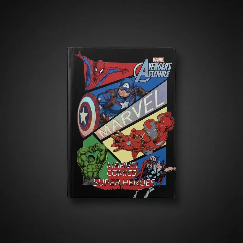 Marvel Avengers Assemble Notebook | Super Heroes Writing Notebook