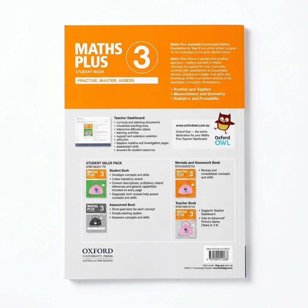 Maths Plus Student Book 3 Stage 2 - New South Wales Syllabus
