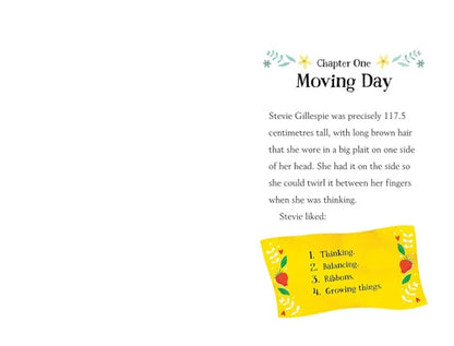 Book page with text and a yellow flag illustration on a white background