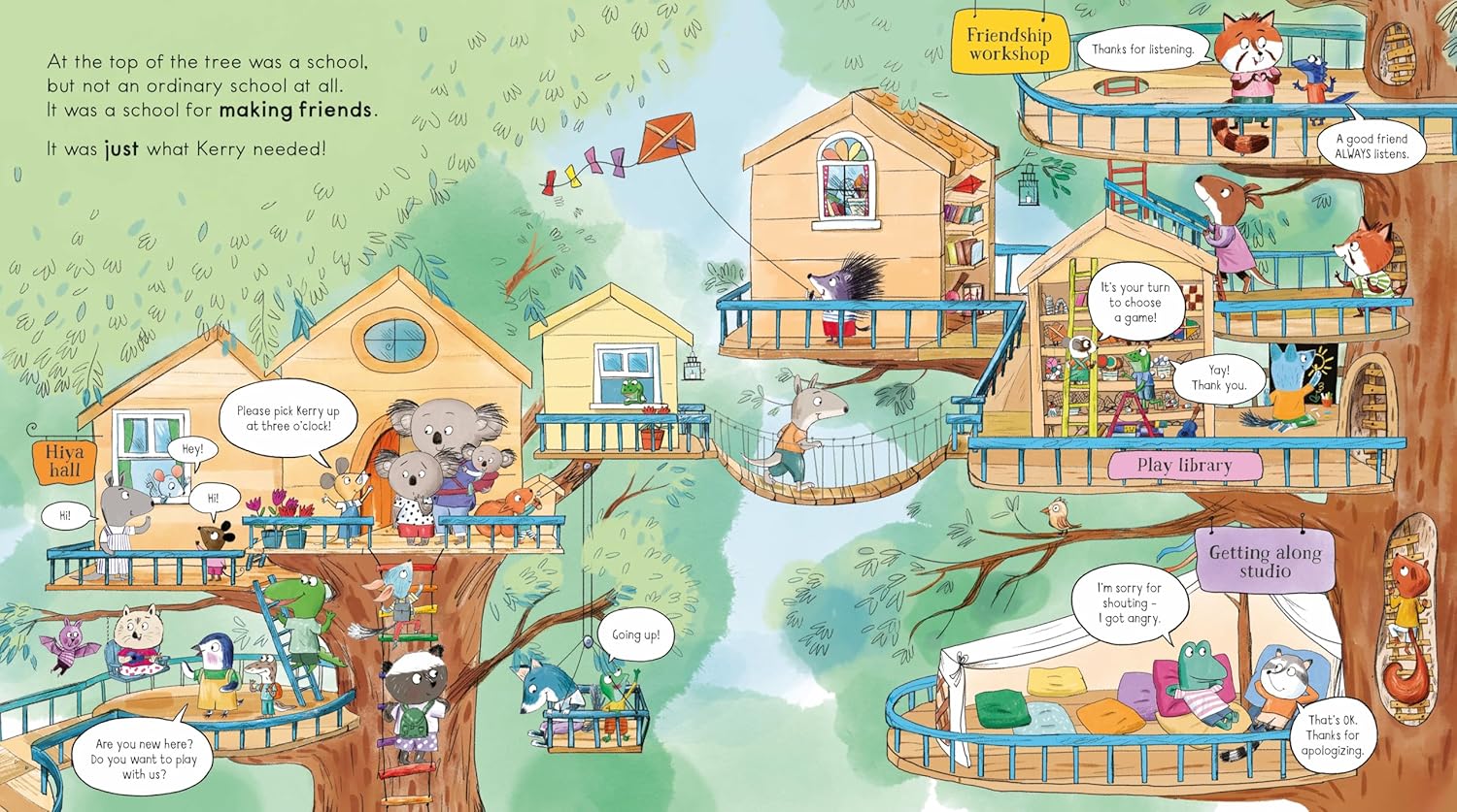 Miss Molly School of Making Friends Story Book by Books Alert