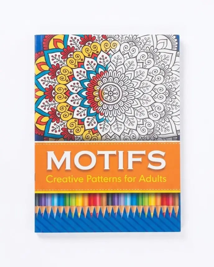 Motifs: Creative Patterns for Adults Colouring Book