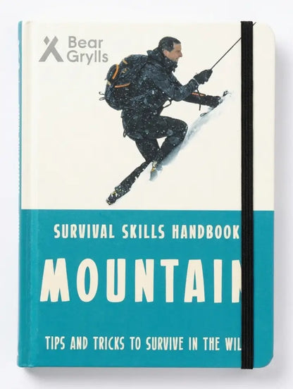 Bear Grylls Survival Skills Handbook Mountain on a white background