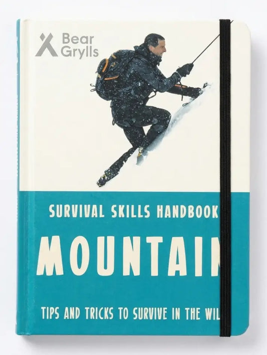 Bear Grylls Survival Skills Handbook Mountain on a white background