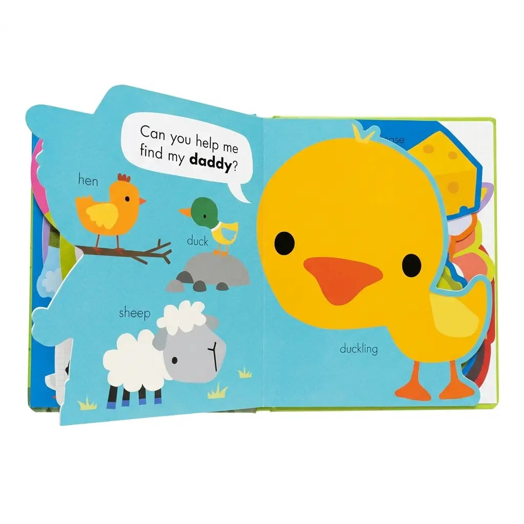 My Awesome Farm Book Animal-Shaped Pages Farm Animals Board Book for Toddlers