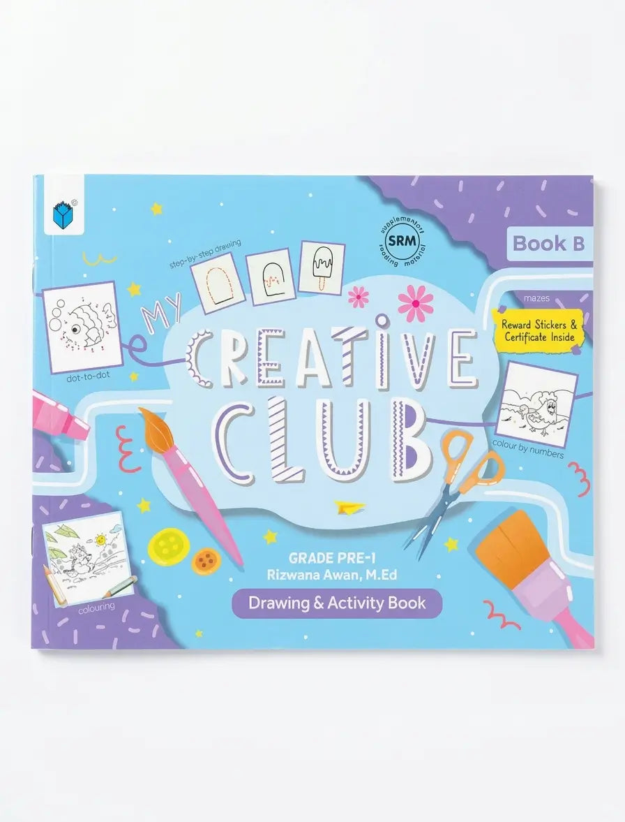 My Creative Club Book B – Drawing & Activity Book