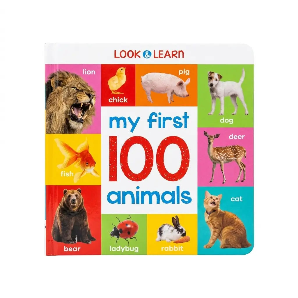 My First 100 Animals (Padded Board Books)