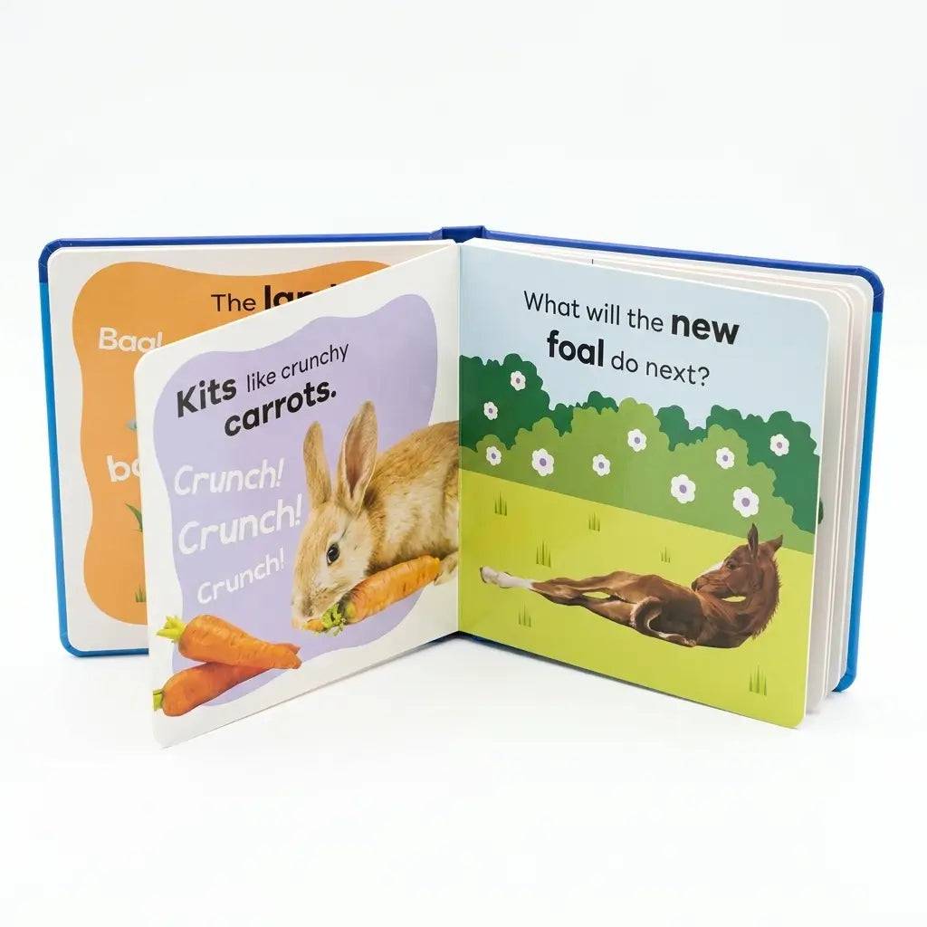 Look and Learn: Baby Animals My First Words Book