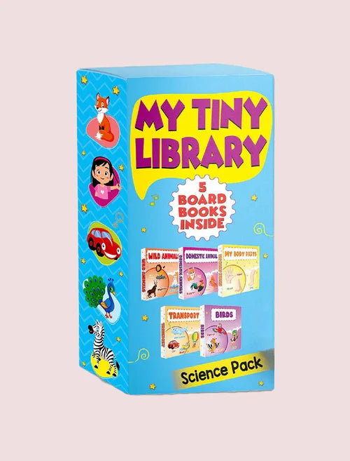 My Tiny Library Science Pack 5 Board Books
