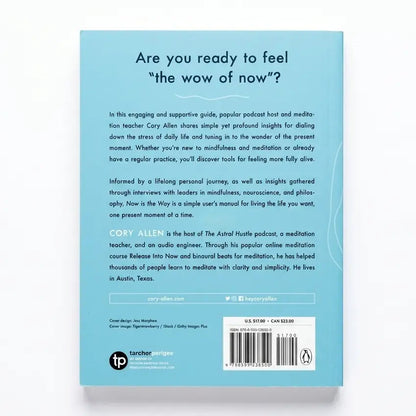 Book cover with text on a light blue background